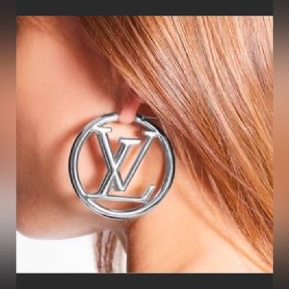 Authentic Louis Vuitton Classic Hoops
